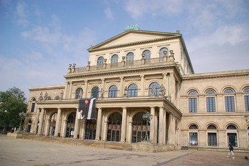 Fototapeta na wymiar Hannover Opera
