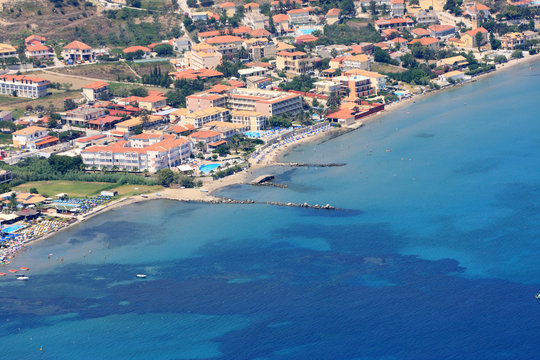 Overview on Zakynthos island