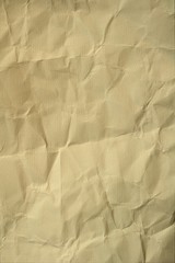 Crushed beige paper