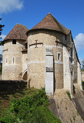 Fototapeta na wymiar Castle in Normandy France
