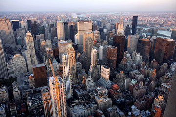 Aerial view of New York