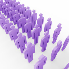 Conceptual image of teamwork