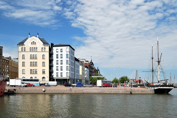 Obraz premium Helsinki, North Quay