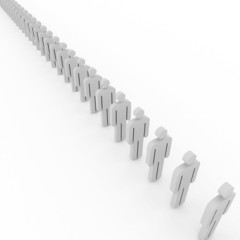 Fototapeta premium Conceptual image of teamwork