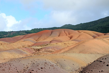 terres de couleurs, site touristique de Chamarel, île Maurice