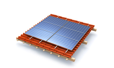 Solar roof module