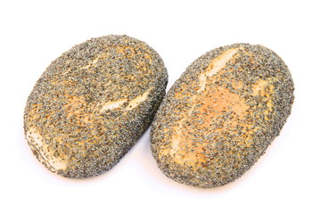 Zwei Mohnbrötchen