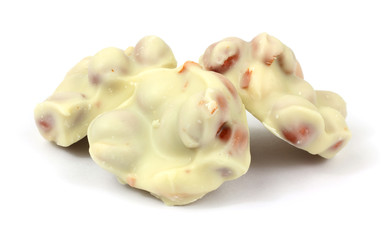Yogurt peanut clusters