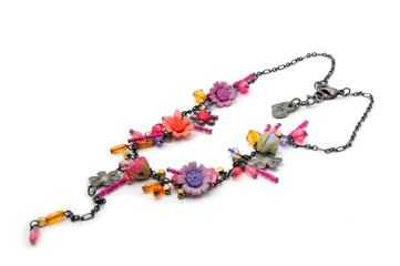 Colorful charm bracelet © birdmanphoto