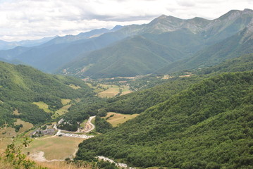 Fototapeta na wymiar Valle de Camaleno, Picos de Europa, Spain