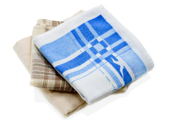 three handkerchiefs