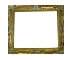 gold old frame