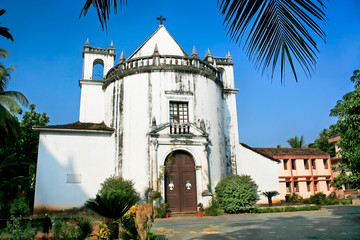 Church of Lady of the Rosary  in Old Goa , India