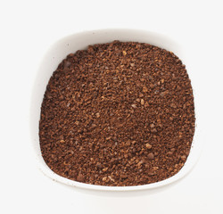 Ground coffee
