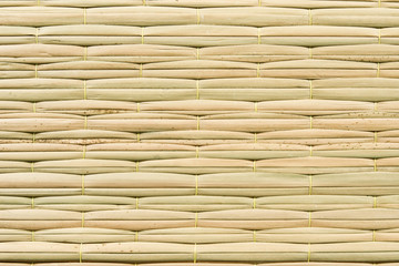 Weave pattern of reed mat