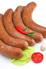 Sausage`s arranged