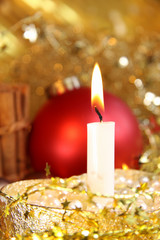 Weihnachtskerze