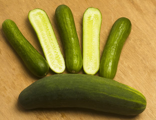 Persian mini cucumbers seedless gourmet food