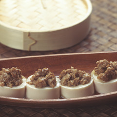 tofu with minced pork