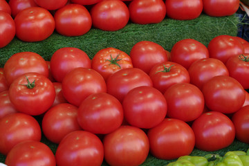 Tomatoes At The Market