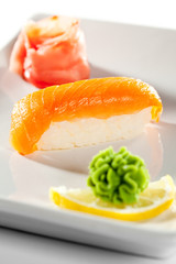 Fototapety  Sushi z Łososiem