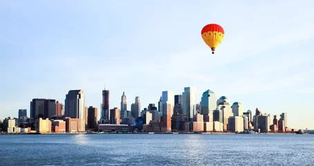 Poster Lower Manhattan skylines New York City © Gary