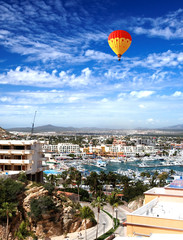 Marina and downtown Cabo San Lucas