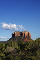 Red Rock Mesa in Sedona Arizona by Grand Canyon