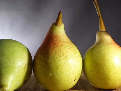 Three Pears in a Row