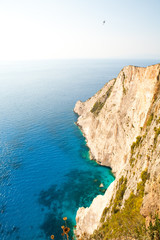 Beautiful coastline in Greece