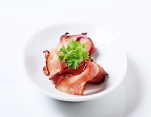 Slices of bacon