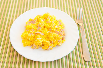 Scrambled eggs