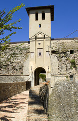 Fototapeta na wymiar Felino castle, Parma, Italy