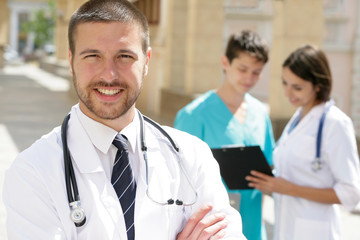 Fototapeta premium Medical team