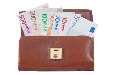 Volle Geldbörse