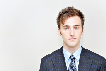 portrait of a young businessman