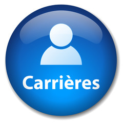 Bouton Web CARRIERES (recherche emploi recrutement job travail)