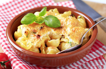 Pasta au gratin