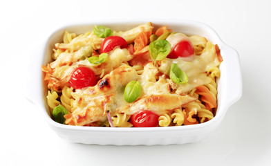 Pasta au gratin