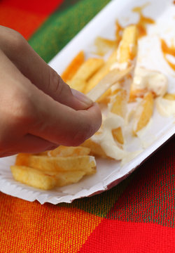 Pommes mit Mayo I