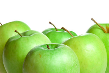 green apples