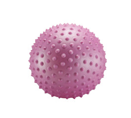 Pink spiky ball