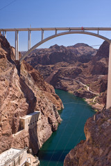 Mike O'Callaghan - Pat Tillman Memorial Bridge from Hoover Dam