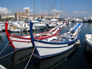 Obraz premium Port de la Ciotat et les joutes nautiques