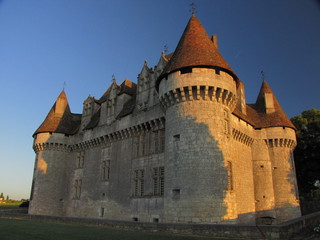 Naklejka na ściany i meble Castle Monbazillac, Dordogne, Aquitaine