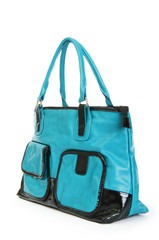 Woman bag isolated on the white background