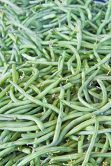 Pile of green beans
