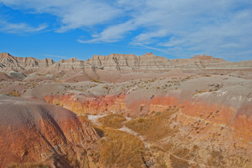 Naklejka premium badlands