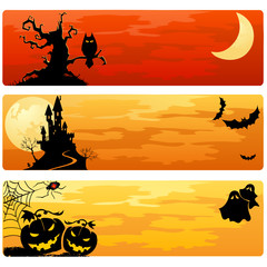 Halloween banners