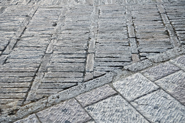 Street pavement background.